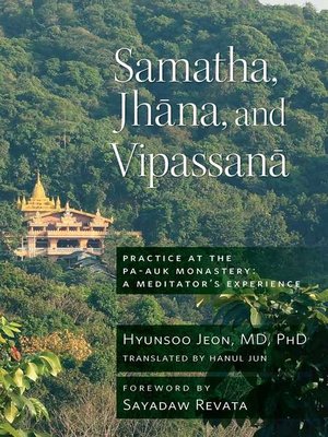 cover image of Samatha, Jhana, and Vipassana
